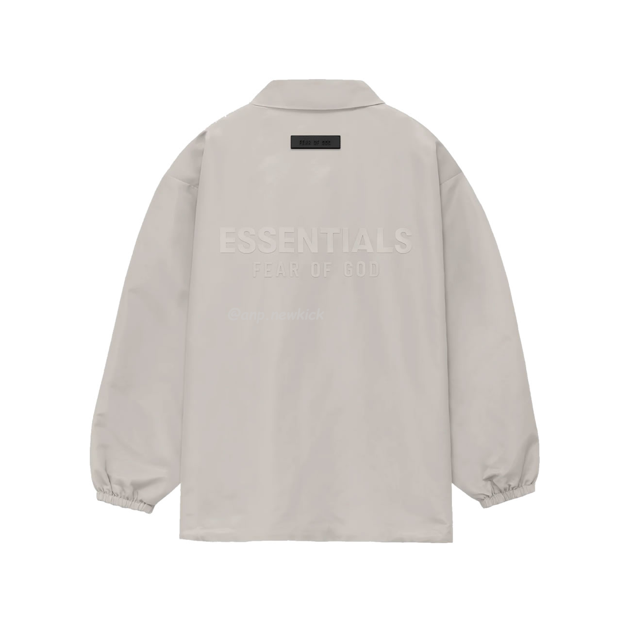 Fear Of God Essentials Fog 23fw Coach Jacket Windbreaker Jacket Black Apricot Gray S Xl (7) - newkick.app